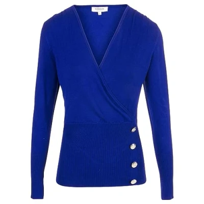 Image de Morgan MOJO Pullover, Femme, Taille: XS, Blue