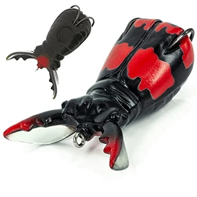 Image de Molix Supernat Beetle col. Balck Red Stripes
