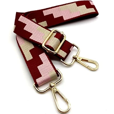 Image de Bandouliere de Rechange Sac Reglable, Sangle a Main Remplacement, Universelles mit Boucle Dore pour Femme à Main, Bandoulière Accessoires, 18