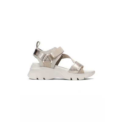 Image de Hispanitas Dakar Sandales compensées Multi colors, Femme, Taille: 36, colors Cuir et textile