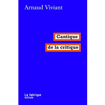 Image de Cantique de la critique Livre d’occasion Bon