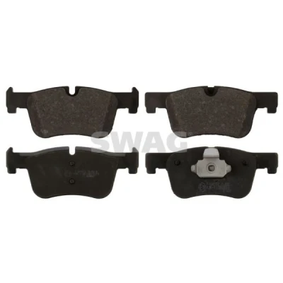 Image de SWAG 20 91 6884 Jeu de plaquettes frein Essieu avant préparé pour indicateur d&#039;usure avec clip piston BMW: 1 5 portes, 3 Berline, Touring