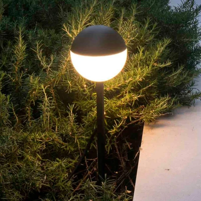 Image de FARO BARCELONA Borne lumineuse LED Piccola avec piquet en noir