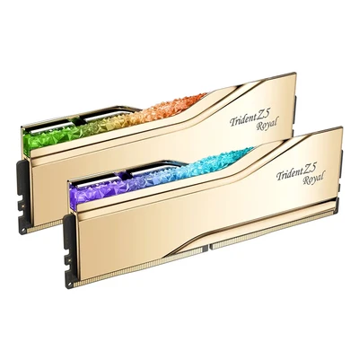 Image de G.Skill Trident Z5 Royal F5 8400J4052G24GX2 TR5G module de mémoire 48 Go 2 x 24 DDR5 6400 MHz Neuf