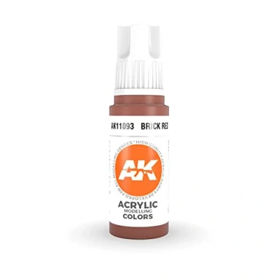 Image de AK Interactive 3rd Gen Acrylic Brick Red 17ml