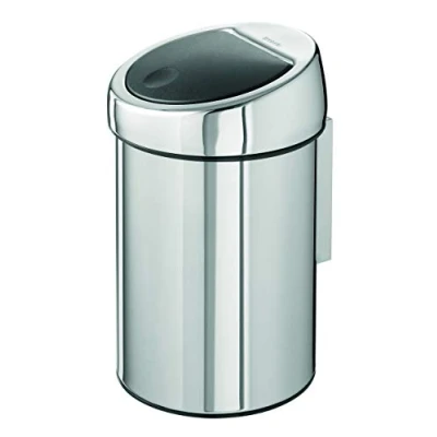 Image de Brabantia Poubelle Built in Bin 15 L rectangulaire an Brillant acier, Steel, 3