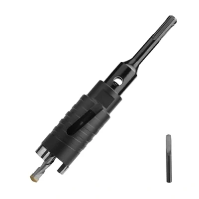 Image de Couronne de forage 42 mm avec support M16, adaptateur SDS Plus 110 pour maçonnerie, grès calcaire, brique, pierre, put