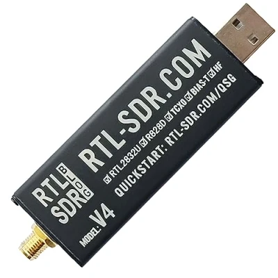 Image de RTL SDR Blog V4 R828D RTL2832U 1PPM TCXO SMA Software Defined Radio (Dongle Uniquement)