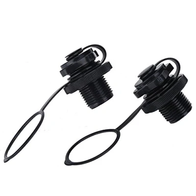 Image de Valve de bateau gonflable, D&#039;air à Vis rechange 2 pcs Gonflable Air Remplacement pour En Caoutchouc Canot Radeau Piscine Bateaux