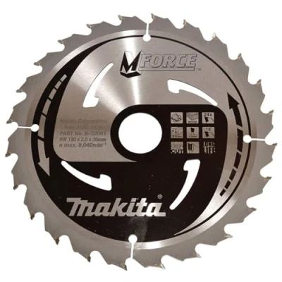 Image de Makita B 32041 Mak Force Lame de scie circulaire pour scies à main et table 190 mm