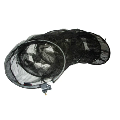 Image de Ultimate round keepnet 2m (filet 4mm + 5 anneaux) Bourriche
