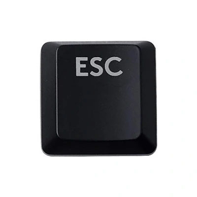 Image de HUIYUN keycaps Support en Plastique de Rechange pour Clavier Jeu mécanique Logi G813/G815/G913/G915 RVB (ESC Key X1)