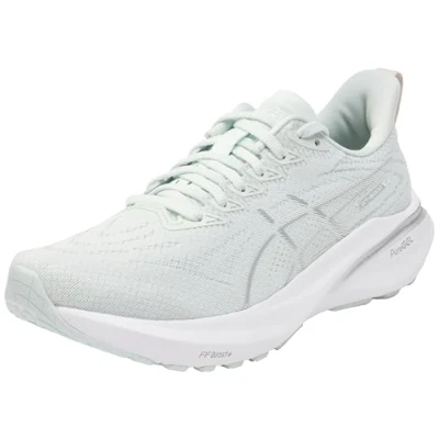 Image de Asics GT2000 13 Chaussures de running sur route, Femme, Taille: 42.5, Pure aqua/white Tissu / matière synthétique