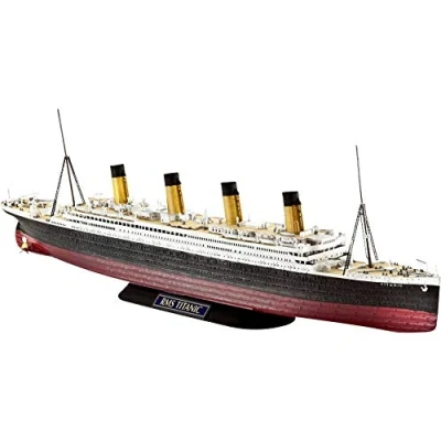 Image de Revell Easy Click 05498 RMS Titanic Échelle 1 : 600 Niveau 2, Noir