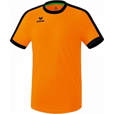 Image de Erima Mixte Maillot Retro Star, New Orange/Noir, L EU