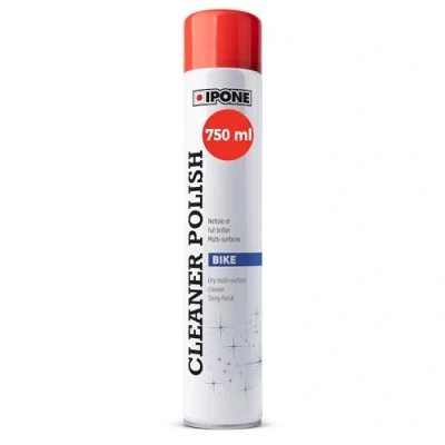 Image de IPONE Cire Nettoyante Moto Multi Surfaces Cleaner Polish Lustre et Fait Briller Nettoie sans Eau Effort Ne laisse pas de Traces ni Fini Gras Enlève les micro rayures 750 ml