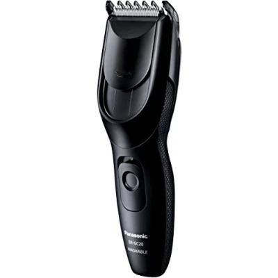 Image de Panasonic Personalcare ER GC20 K503 Tondeuse cheveux 8 hauteurs de coupe 1 accessoire 40 min d&#039;utilisation sans fil Rechargeable sur secteur Lavable Noir