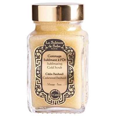 Image de La Sultane de Saba Gommage Anti Age à l&#039;Or Cèdre et Patchouli 100 ml