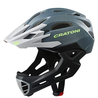 Image de Cratoni Casque de vélo Unisex Adult, Gris/Noir, 54 58