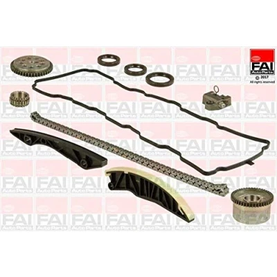 Image de FAI AutoParts TCK203VVT Jeu de distribution à chaînes avec joints, roues dentées Simplex, chaîne faible bruit KIA: RIO 3, cee‘d I 5 portes