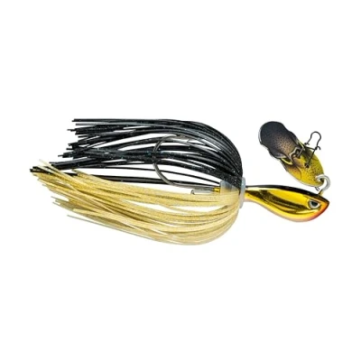 Image de Rapala Leurre de Pêche Rap V Perch Bladed Jig Construction sans Plomb (Bismuth) Eau Douce Coulant Profondeur Nage Variable Taille 8cm / 21g Fabriqué en Estonie Gold
