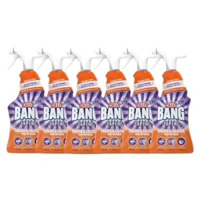 Image de Cillit Bang Lot de 6 Sprays Expert Crasse &amp; Calcaire 750 ml
