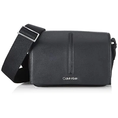 Image de Calvin Klein Homme Median FUNC Camera Bag K50K510012 Sacs Crossover, Noir (CK Black), OS