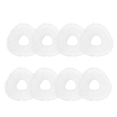 Image de Chuancheng Lot de 8 serpillères pour aspirateur Narwal Freo Z Ultra/Freo X robot, lavables et réutilisables