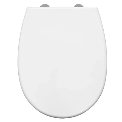 Image de Bemis Click &amp; Clean toilette® Cuvette toilette Silence à fermeture amortie Installation amovible et facile abattant wc antibactérien avec en douceur Blanc