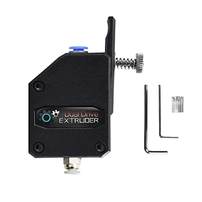 Image de BZ 3D Dual Drive Extruder,Dual Gear Bowden Extrudeuse pour Ender 3/V2/Pro/Ender 5/CR 10/Ender 3 Neo/CR 6 SE/i3 Mega/Anet A8 E10/Prusa I3 imprimante