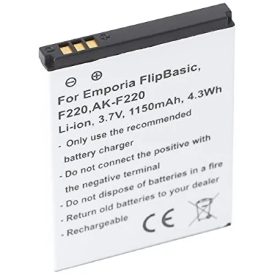 Image de AK de F220 Batterie pour Emporia F210, F220, Flip Basic, flipbasic