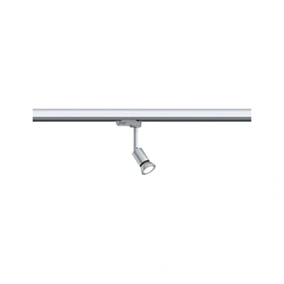 Image de Paulmann ProRail3 95527 SystÃšme de rail plafond Purell GU10 max. 10 W 230 V Argenté/chromé