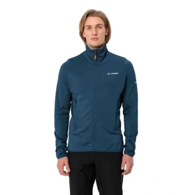 Image de VAUDE Veste Polaire Monviso Fz II pour Homme, Baltic Sea uni