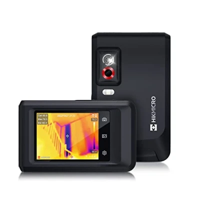 Image de HIKMICRO Pocket2 Caméra Thermique 256 x 192 (49152) Pixels avec Optique de 8MP,Mode Fusion 25 Hz, Wi FI, écran Tactile 3.5&quot;, IP54, 20C 400C