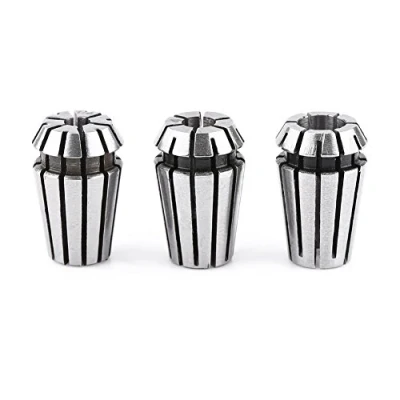Image de Lot de 3 pinces ER11 CNC haute précision pour machine gravure fraiseuse tour outil du titulaire 1/8&quot; (3,175 mm) 4 mm 6