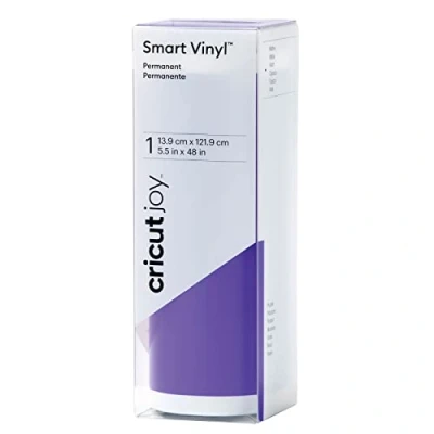 Image de Cricut Joy Smart Rouleau de vinyle autocollant permanent Violet (mat) 1,2 m Pour une utilisation avec Joy, 2009842
