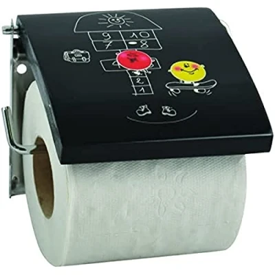Image de Porte rouleau WC distributeur MSV DEROULEUR JARDIN JAPONNAIS