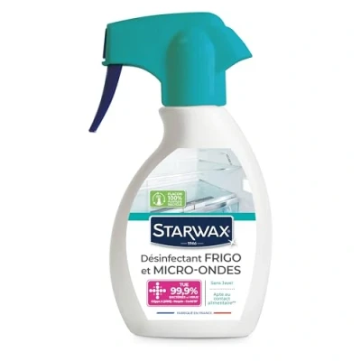 Image de STARWAX Nettoyant Désinfectant Réfrigérateur et Micro Ondes 250ml, Voir Descriptif
