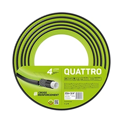 Image de Cellfast Quattro Tuyau d&#039;arrosage, Vert, 3/4&quot;
