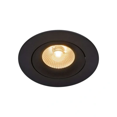 Image de Nordlux Aliki spot encastré Ø 96 mm, 83 mm 8W LED dimmable incl. IP44 noir