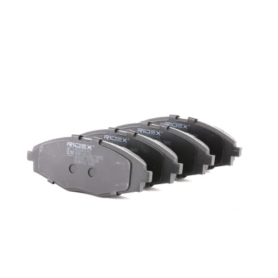 Image de RIDEX 402B0143 Jeu de plaquettes frein Essieu avant contact signal d&#039;usure exclu CHEVROLET: Matiz, Spark, DAEWOO: Matiz I 3/5 portes