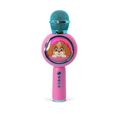 Image de Microphone karaoké Paw Patrol Skye avec Haut Parleur sans Fil et lumières LED