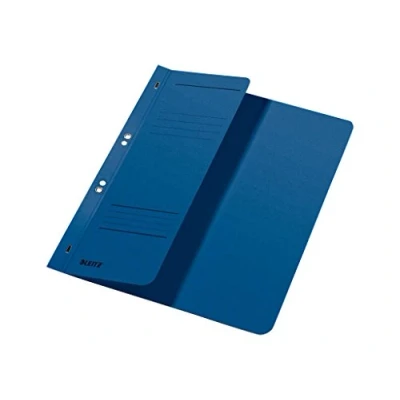 Image de Esselte Leitz trous 1/2 chemises A4 en carton manille avec couverture de reliure Bleu