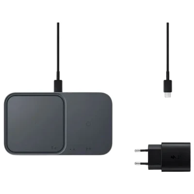 Image de Samsung EP P5400 Dual Chargeur Sans Fil 15W Avec Adaptateur Noir
