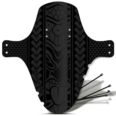 Image de Riesel Design Garde Boue KOLOSS Plus (livrés avec Colliers Rilsan) pneus Jusqu’à 3.0’’ Made in Germany Maori