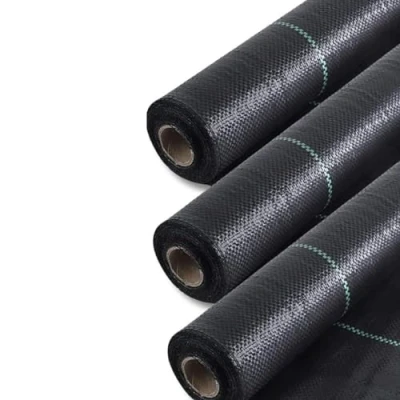 Image de AVOID Toile de Paillage 2x5m Bâche pour Jardin, Piscine, carrelage Anti Mauvaise Herbe, Résistant Aux Déchirures, Perméable à l&#039;eau, UV, Geotextile Repousse, 110 GR/m²