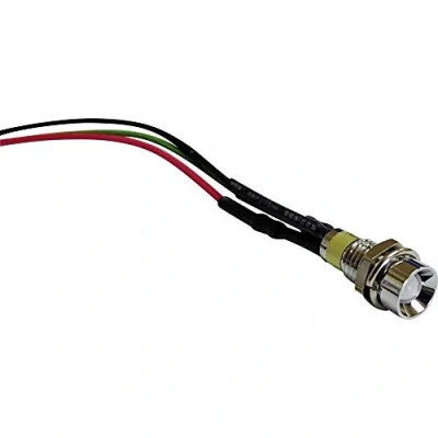 Image de Voyant de signalisation LED multicolore rouge, vert, 12 V/DC BD 0608 V