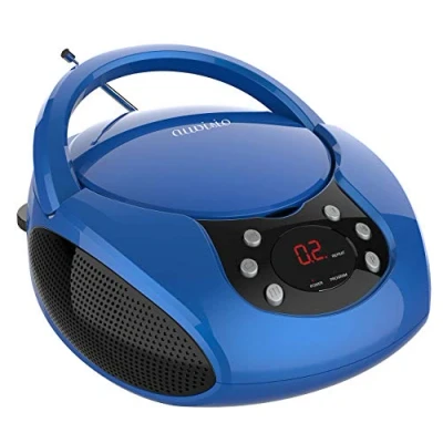 Image de Lecteur CD portable stéréo avec radio et écran LED [Auvisio]