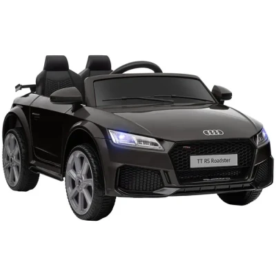 Image de HOMCOM Véhicule électrique Enfant TT RS 12 V 30 W V. Max. 3 Km/h télécommande Effets sonores + Lumineux Noir
