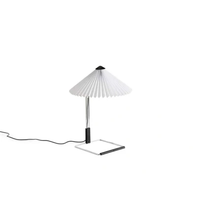 Image de HAY Matin table Lampe à poser Ø30 cm White steel